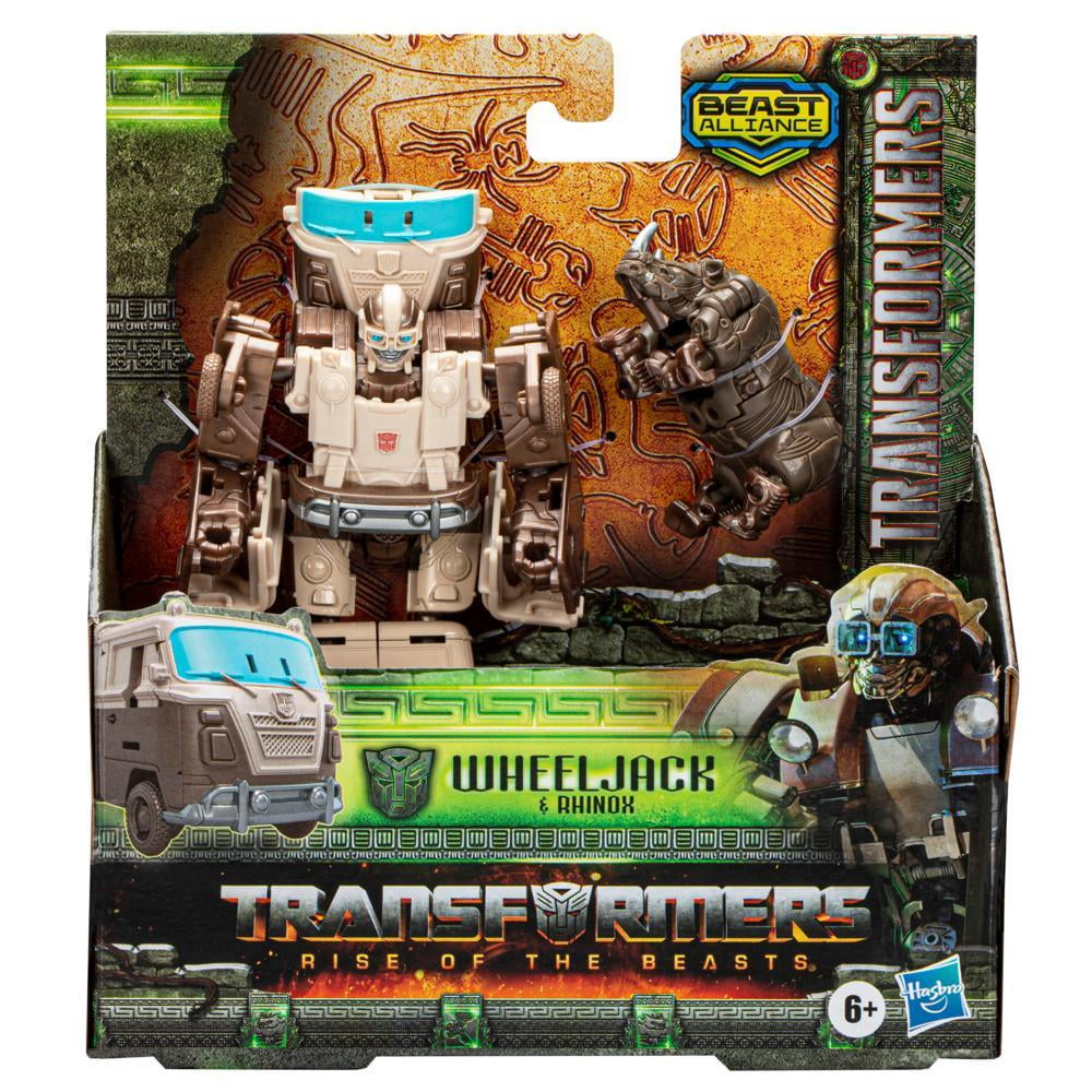 Transformers: Rise of the Beasts Beast Alliance Beast Weaponizers 2-Pack Wheeljack & Rhinox Action Figure