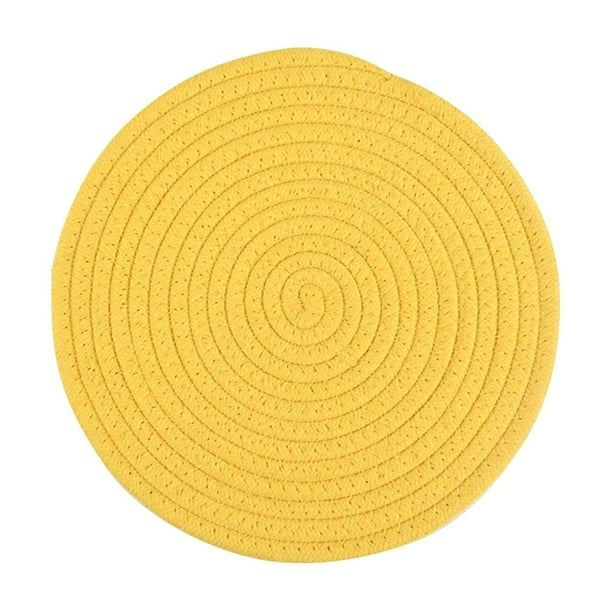 Clearance Daily Dining, Kitchen, Drinkware And Tableware Woven Mats For Home Use, Table Mats, Pots And Bowls Mats, Modern Insulation Mats