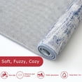 thumbnail image 4 of iOhouze Hallway Runner Rug 2x5 Washable Rug Runners Non Slip Kitchen Runner Rug Soft Print Distressed Blue-grey Carpet Runner for Entryway Bedroom Kitchen Laundry Room, 4 of 9