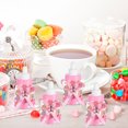 thumbnail image 2 of Miangastore NUOLUX 12pcs Feeder Style Candy Bottle Gift Box Baby Shower Favors (Pink), 2 of 8