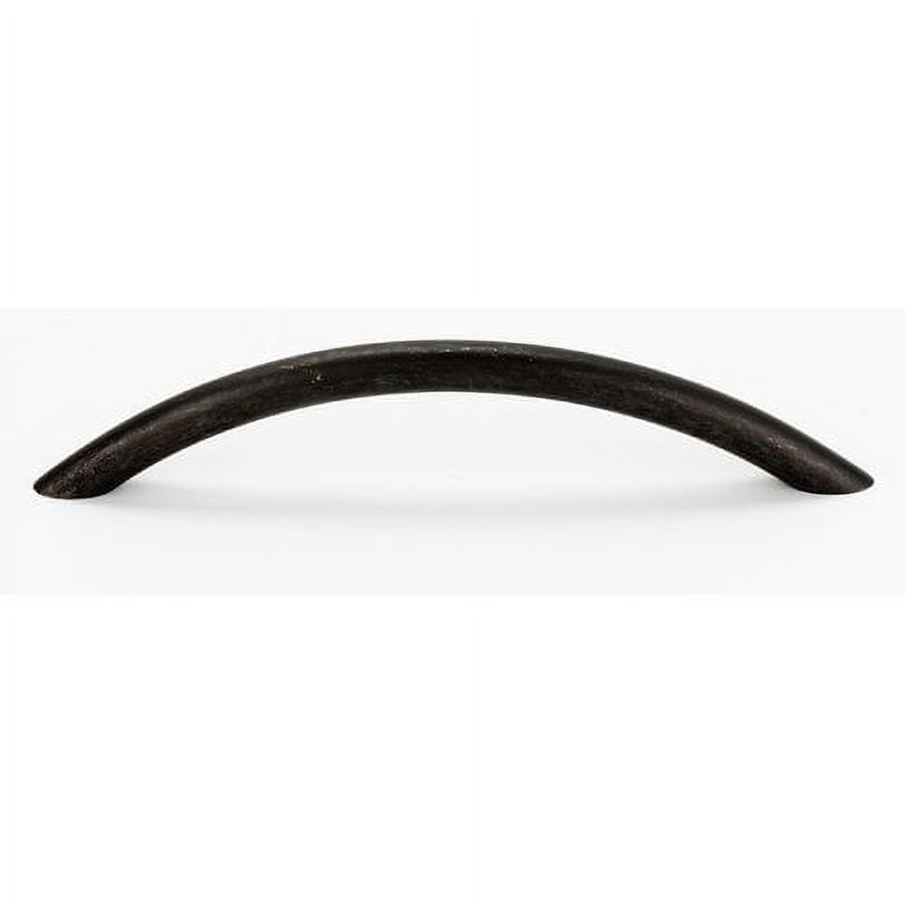 Distressed Hardware 3 3/4" Center Arch Pull, Chocolate Bronze