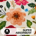 thumbnail image 5 of Bathroom Rugs Non-Slip Floral Bath Mat, Small Flower Rug Cute Bath Mat, Soft Plush Washable Bathmat Shower Rug for Bathtub Decor, 5 of 6