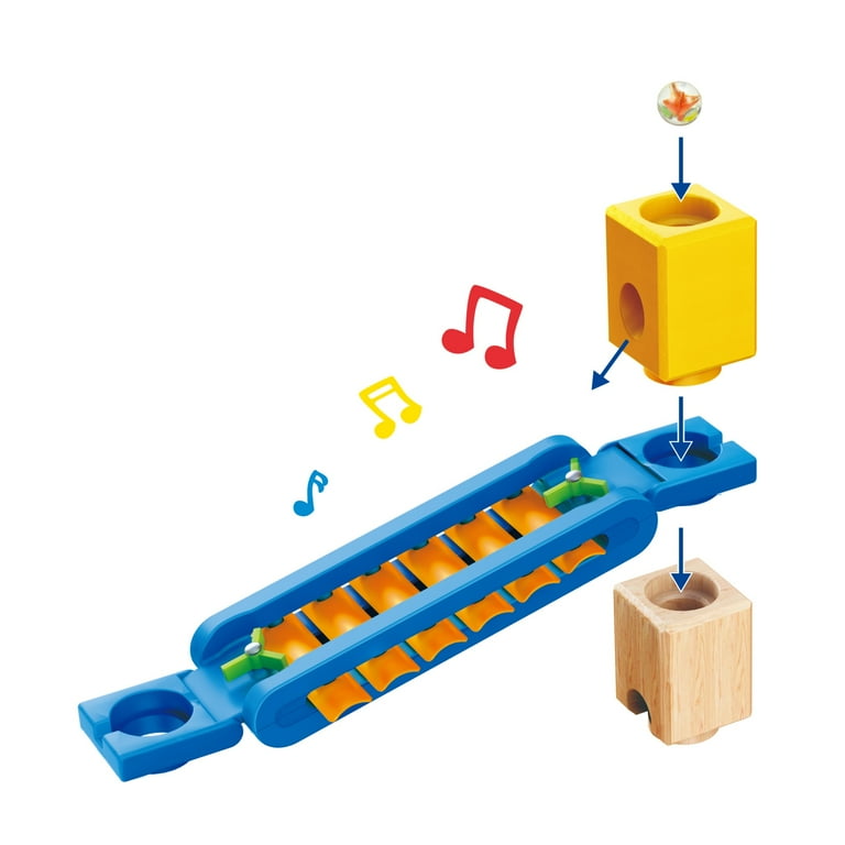 Free Shipping! Hape Quadrilla Super Spiral Wooden Marble Run