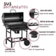 thumbnail image 4 of Asador Parrilla Tipo Barril Negro, 4 of 6
