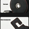 thumbnail image 4 of CxhicLuv Car Seat Hook, Auto Storage Rack, Leather Stainless Steel 360° Rotation, Vehicle Storage Accessories, Item Hanging & Organizing Tools for Car Owners, Families, Black, 4 of 6