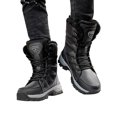 thumbnail image 3 of NOKIO Men'S Ice-Cold High-Top Boots Fashion Couples Men Winter Water Proof Flat Lace Up Keep Warm Snow Boots Comfortable Mid Boots Shoes Men'S Anti-Cold Snow Boots, 3 of 5