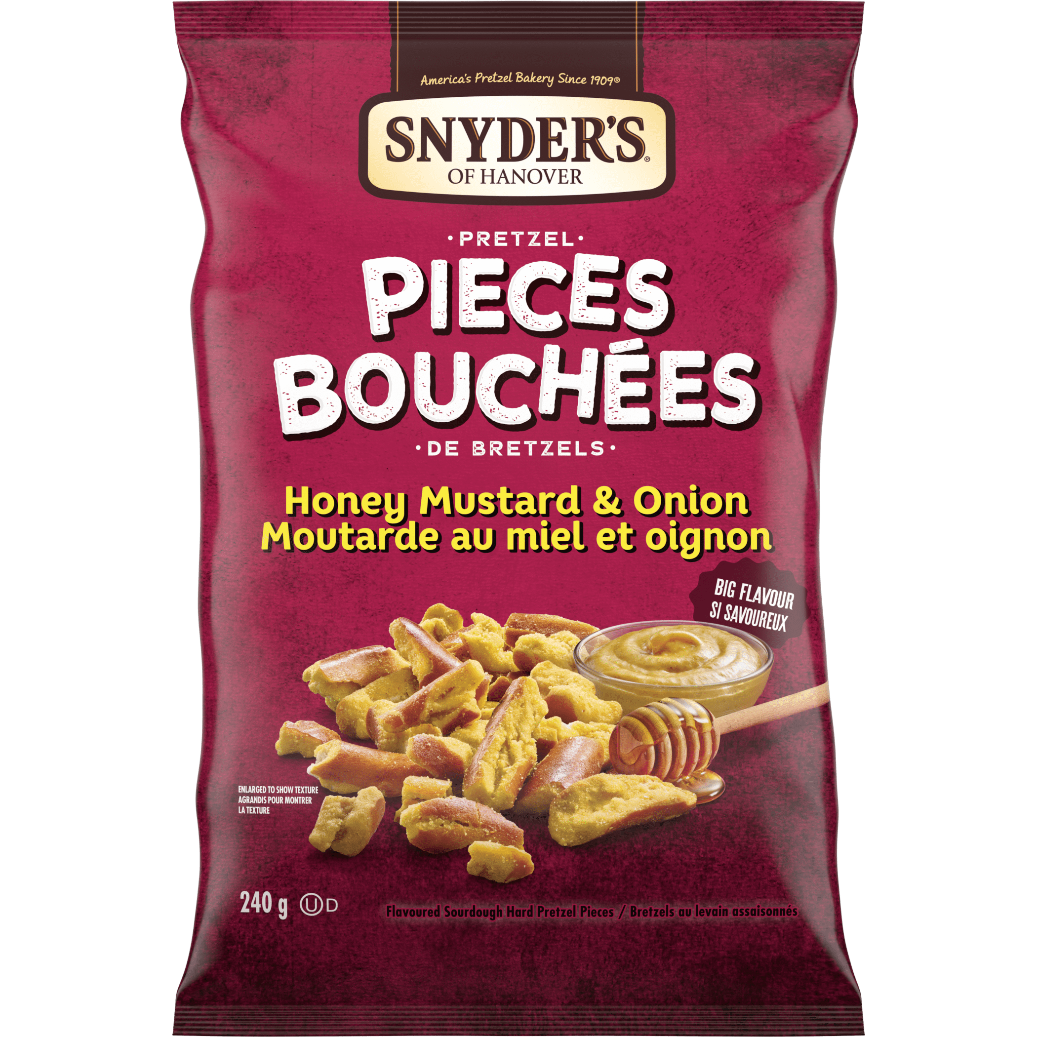 Honey Mustard Onion Pieces, 240 G
