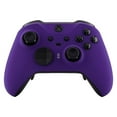 thumbnail image 6 of eXtremeRate Purple Soft Touch Grip Faceplate Cover for Xbox One Elite Series 2 Model 1797, Xbox One Elite Series 2 Core - Thumbstick Accent Rings Included, 6 of 8