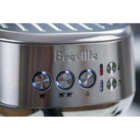 Breville - the Bambino Plus Espresso Machine with 15 bars of pressure and Milk Frother - Stainless Steel