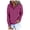 Purple, variant on Vedolay Hoodies Women Women's Oversized Zip Up Hoodies Sweatshirts Fall Casual Drawstring Jackets with Pockets,Purple M