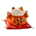 thumbnail image 2 of Money Chinese Japanese Statue Resin Figurine Fengshui Statue for Wealth Good Decoration Ornament , Wealth, 2 of 8