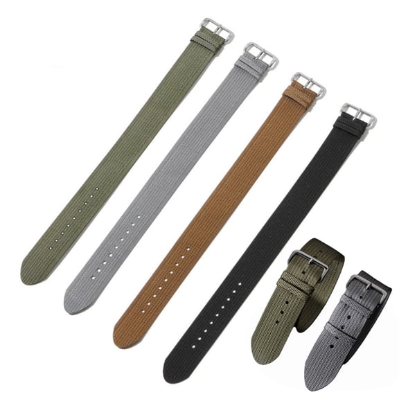 2026 New Replacement Band for Hume Health Band, Nylon Loop for Hume Band, Adjustable Soft Woven Nylon & Adjustable Clasp Buckle, Soft Breathable Sport Wristband for Fitness Tracker(4pcs mix)