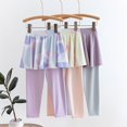 thumbnail image 6 of CPNG Girls Skirted Leggings Stretchy Athletic Workout Dance Tennis Yoga Leggings with Ruffle Skirt Daily Tights for Girls, 6 of 6