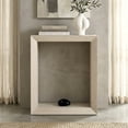 thumbnail image 2 of Evelyn&Zoe Modern Farmhouse 22" Wide Alder White Console Table, 2 of 7