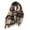 Brown, variant on Womens Black White Plaid Scarf Soft scarf with Tassel comfortable Autumn Winter Trendy Cozy Shawl for Casual Outdoor & Daily wear