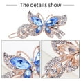 thumbnail image 4 of Hot Sale! Yiteos Polyester Hair Clip, Women Design French Style Hairpin Clip Hair Barettes Butterfly Hair Clips Wedding Brides Hair Accessories, 1 Hairpin, 4 of 9