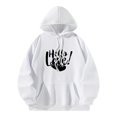 thumbnail image 1 of Sudadera con capucha con cordón Sudadera con capucha y cordón para mochileros, viajes, senderismo M Yuyangstore Sudadera con capucha, 1 of 8