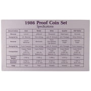 1986-S U.S. Proof Set