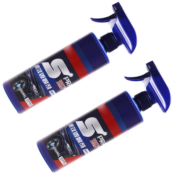 2 Bottles Automotive Paint Restorer Formulas Long Lasting Protective Coating Quick Sprays Wipe for Vehicle Use