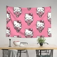 thumbnail image 6 of Hello Kitty Tapestry, Wall Hanging Tapestry, Wall Art Tapestries Poster, Home Decor For Bedroom Living Room Dorm, 60"X40", 6 of 8
