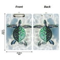 thumbnail image 3 of ALAZA Plastic Clipboard A4 Letter Size Decorative Clipboards for Students Women Men 9" x 12.5" Turtle in Sea, 3 of 6