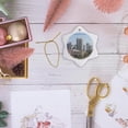 thumbnail image 6 of 3drose, Downtown Indianapolis in Canvas, 3 inch Snowflake Porcelain Ornament, 6 of 7