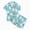 H169-Light Blue, variant on TOWED22 Girl Halloween Pajama Set Pumpkin Ghost Print Short Sleeve Button Up Top Shorts 2 Piece Loungewear Sleepwear,4-5 Y