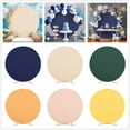 thumbnail image 4 of 6ft/6.5ft/7.2ft Circle Backdrop Cover Round Fabric Photo Background, Round Arch Backdrop Cover For Birthday Parties, Wedding Ceremonies, Photo Booth Backdrops, 4 of 7