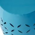 thumbnail image 6 of Bucky Outdoor Indoor/Outdoor Metal Side Table, Blue, 6 of 6