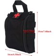 thumbnail image 4 of Kit de primeros auxilios de supervivencia Kits de emergencia para equipos al aire libre (negro) TUNC Sencillez, 4 of 5