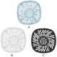thumbnail image 4 of Injueey Desagüe de suelo de baño, tapón colector de pelo de ducha, colador de fregadero de silicona, cubiertas antideslizantes para desagüe Suministros de limpieza para el hogar Blanco, 4 of 6