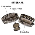 thumbnail image 5 of Messenger Crossbody Bags for Women Shoulder Bag with Mini Coin purse pouch accessory keychain with Wristlet Bag, 5 of 7