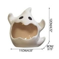 thumbnail image 3 of Halloween Decorations Indoor, Cute Ghosts Candlestick, Halloween Cartoon Ornaments for Girls Women Halloween Birthday Gift Home Table Centerpiece Decor, 3 of 9