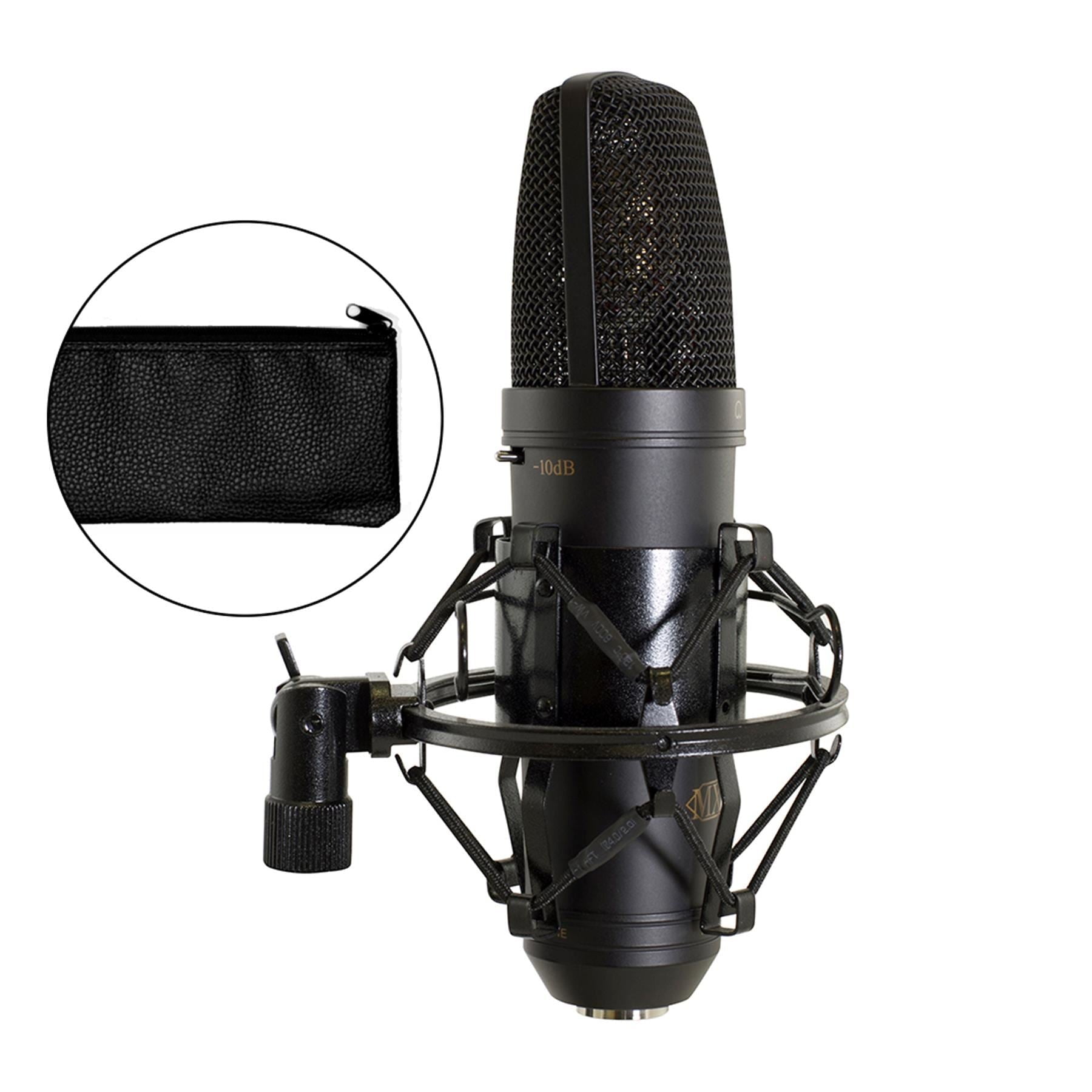 MXL 2003A Condenser Microphone Bundle with 20-foot XLR Cable