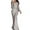 Beige, variant on Evening Dresses for Women Holiday Party Dresses for Women Elegant Long Sleeve Evening Gown With Fringe Detail for Fall Winter formal Dinner Party and