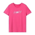 thumbnail image 2 of Camiseta para mujer con cuello redondo, camiseta básica simple y moderna para deportes de calle SG, 2 of 7