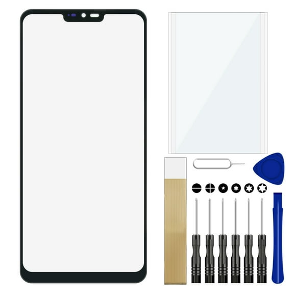 1 Pcs For LG G7 One LM-Q910UM Replacement Outer Glass Screen Lens Tool