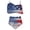Multicolor#12, variant on Qingpeng Women's Ruffled High Waisted Bikini Set Two Piece Swimsuit for Independence Day Patriotic Star Print Bathing Suit Beach Swimwear
