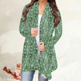 thumbnail image 2 of Cardigan Léger pour Femmes Manches Longues Ouvert devant Blouse Couverture de Plage Habillée Décontractée Veste d'Automne Vêtements, 2 of 5