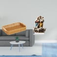 thumbnail image 2 of Cesta De Frutas De Acrílico Tejida, Cuenco Para Aperitivos, Plato De Pan único, Adorno De Mesa, Regalo DIY, Decoración Del Hogar, Vacaciones, Escritorio, Chimenea, 2 of 8