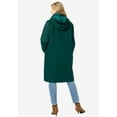 thumbnail image 2 of Woman Within Plus Size Twill Hooded Stadium Jacket, 2 of 6