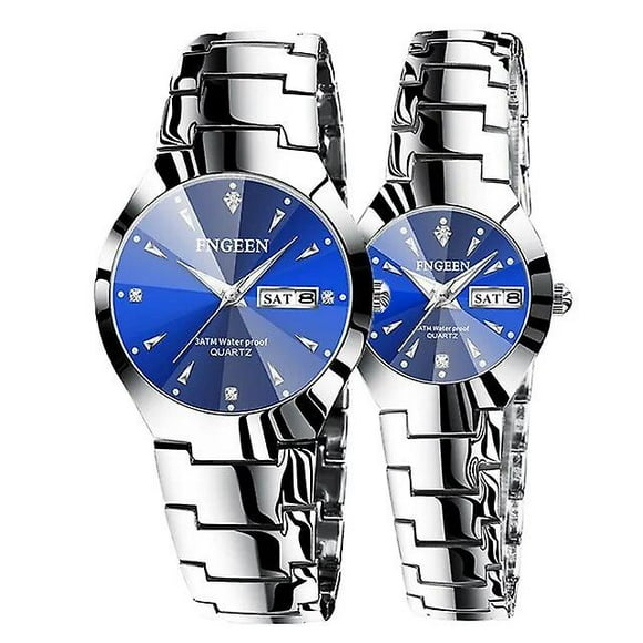 2024 Luxury Brand Fngeen Women Watches Men Watch Steel Wristwatch Gift For Couple Watches For Lovers Relogio Feminino