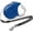 Blue, variant on 30ft Upgraded Retractable Dog Leash, Heavy Duty 360 °   Tangle-Free Lead, Soft Grip with One-Hand Brake, Fits Medium & Large Dogs Up to 110 lbs