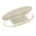 thumbnail image 1 of koolsoo Sun Visor Mirror Frame Cover Plate fits for MINI R55 R56 R60 2007-2014 Beige, 1 of 9