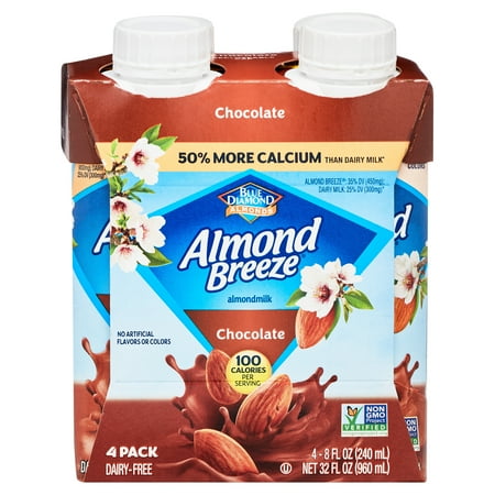 UPC 041570110959 product image for Almond Breeze Shelf-Stable Chocolate Almondmilk  8 oz (Pack of 4) | upcitemdb.com