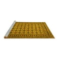 thumbnail image 2 of Ahgly Company Machine Washable Indoor Rectangle Southwestern Yellow Country Area Rugs, 7' x 10', 2 of 4