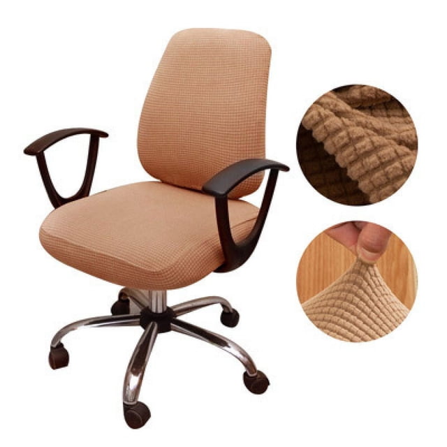 Funda para silla de oficina, funda elástica para silla de escritorio, funda gruesa para asiento de silla, fundas para sillas de ordenador, funda para silla de oficina Universal