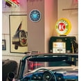 thumbnail image 3 of Seiko QXA791ALH Heritage Design Clock, Blue, 3 of 6