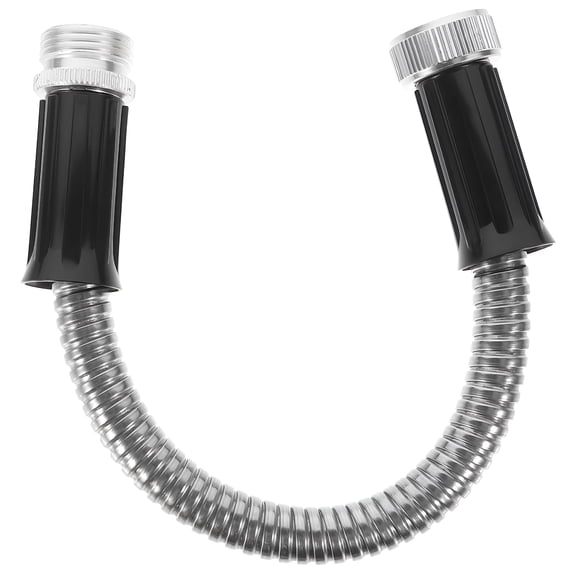 ZEPARO Stainless Steel 1ft Garden Hose Extension Accessory