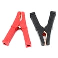 thumbnail image 2 of 1 par de cables de puente de batería de emergencia para coche, color negro y rojo, Clip de abrazadera Jadeshay A, 2 of 8